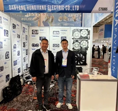 Danyang Hongjiang Electric xuất hiện tại Triển lãm phụ tùng ô tô Mỹ AAPEX 2024